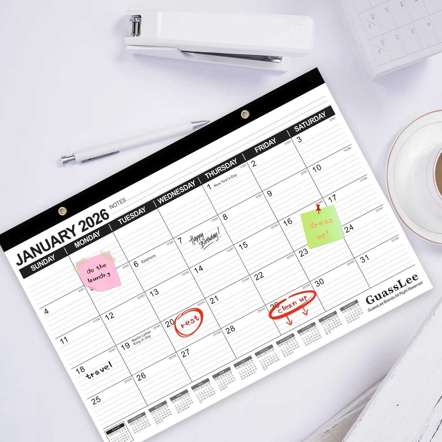 Desktop Calendar 2025 Academic Year