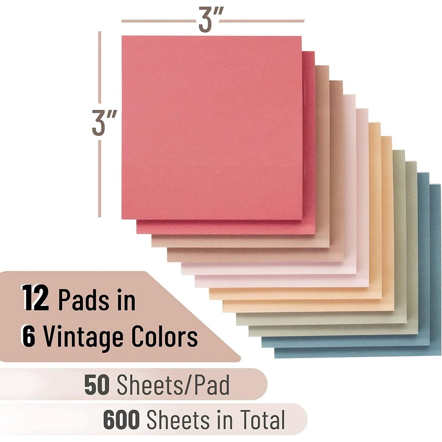 Sticky Notes Multicolor Pack