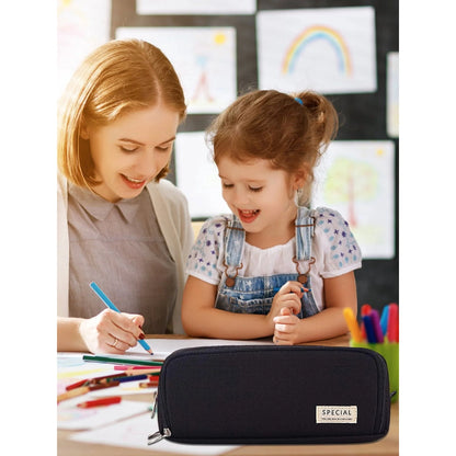 Large Capacity Pencil Case 3 Compartments