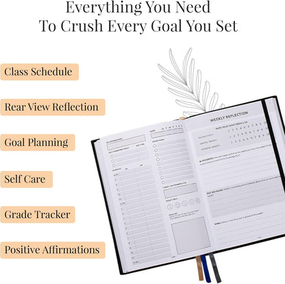 Student Planner Hardback with Ribbon Marker