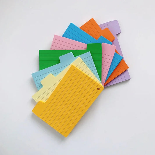 Revision Cards Colored