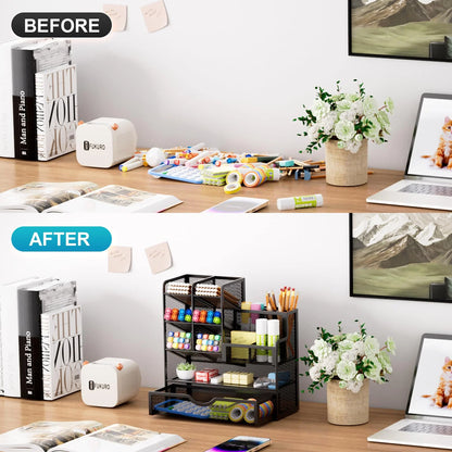 Desktop Organizer with Pen Holder